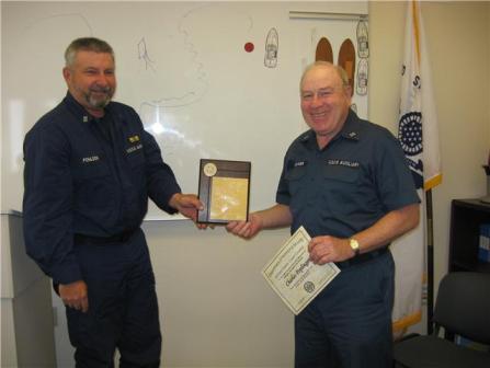 Bill Correll and Tony Leonardi from 10-03 with the Sacramento Bayliner Club during their annual Safety /VSC day.